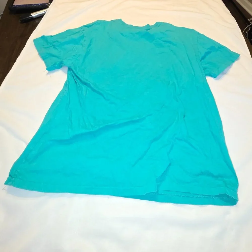 Polo Ralph Lauren Teal Tee Shirt Mens Large Embroidered Logo